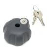 Single Locking Knob Including Lock And Keys 31176