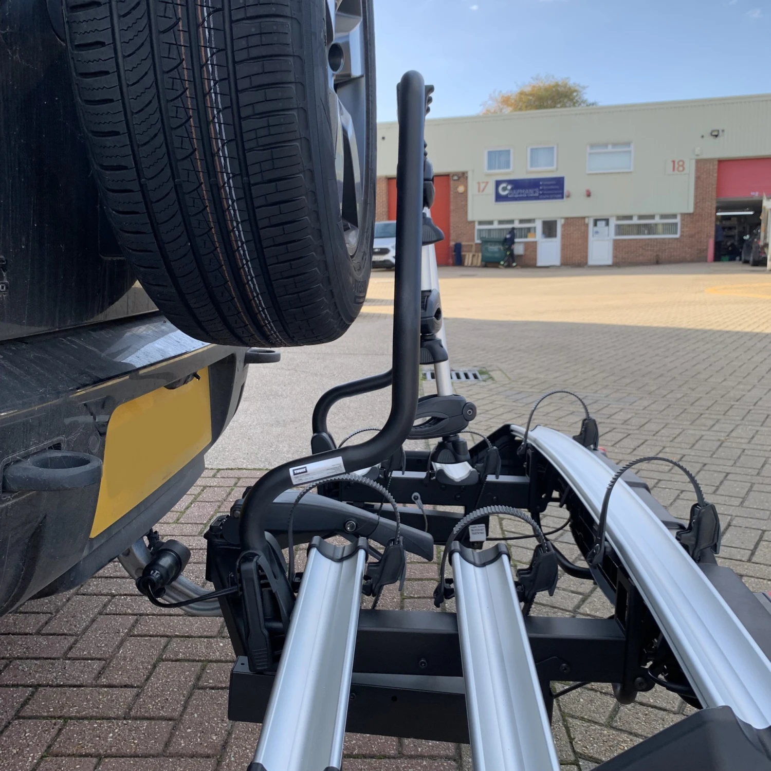 Thule VeloSpace XT 3-Bike Spare Wheel Adapter 9394 3 Thule VeloSpace XT 3-Bike Spare Wheel Adapter 9394 - Image 3