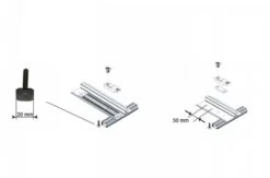 Thule T-Track Adapter 697