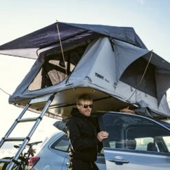 Thule Tepui Kukenam 3 - Haze Grey 901300 -Adventure Bike Shop HD 7240 acdee818bd68fbde59a56a3d2200b2b4