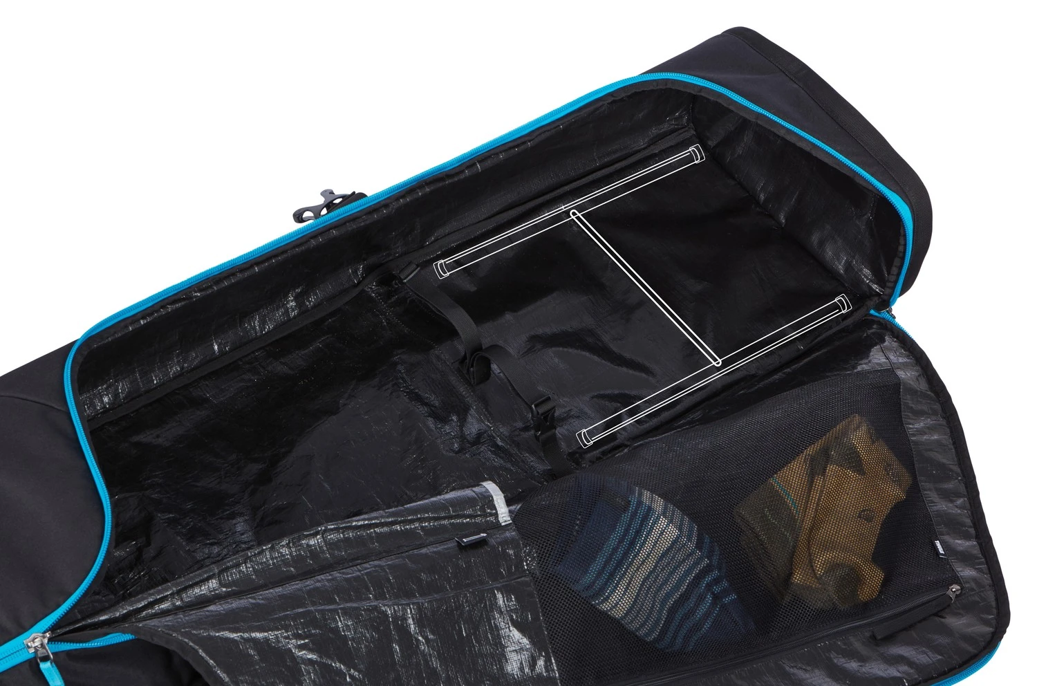 Thule RoundTrip Ski Roller 192 Cm 225120 4 Thule RoundTrip Ski Roller 192 Cm 225120 - Image 4