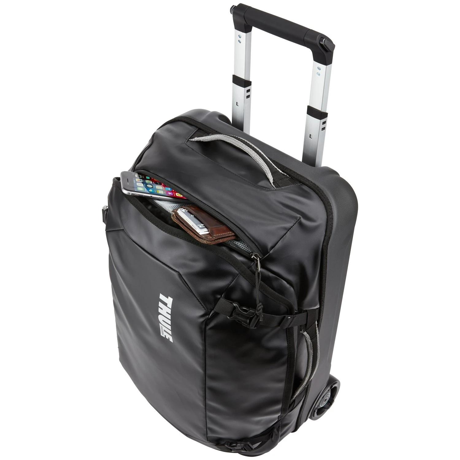 Thule Chasm Carry On Wheeled Duffel 40L - Black 3204288 11 Thule Chasm Carry On Wheeled Duffel 40L - Black 3204288 - Image 11