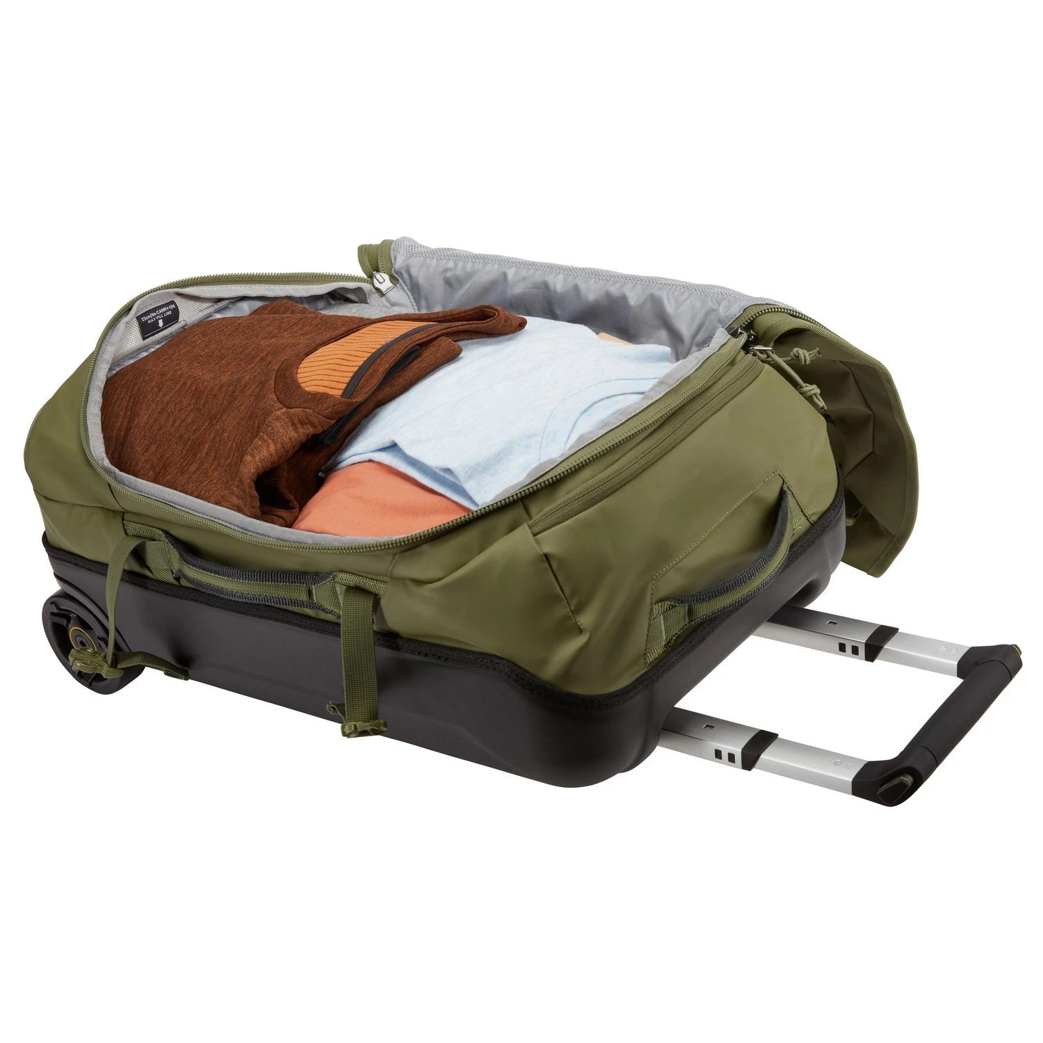 Thule Chasm Carry On Wheeled Duffel 40L - Olivine 3204289 7 Thule Chasm Carry On Wheeled Duffel 40L - Olivine 3204289 - Image 7